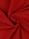Kvalitex Джърси чаршаф 160x200см червен Kvalitex