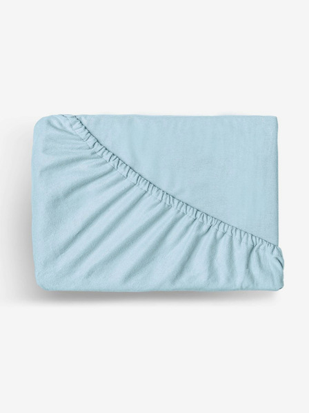 Kvalitex Фланелен чаршаф 140x200cm светлосин