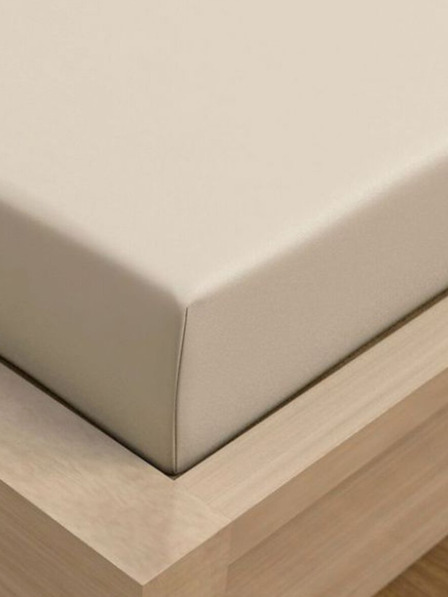 Kvalitex Покривало от ликра 120x200cm светлобежово