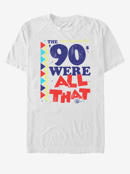 ZOOT.Fan Бяла Nickelodeon 90 All унисекс тениска