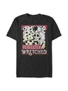 ZOOT.Fan Черна мъжка тениска на Disney Wretched Cruella Classics