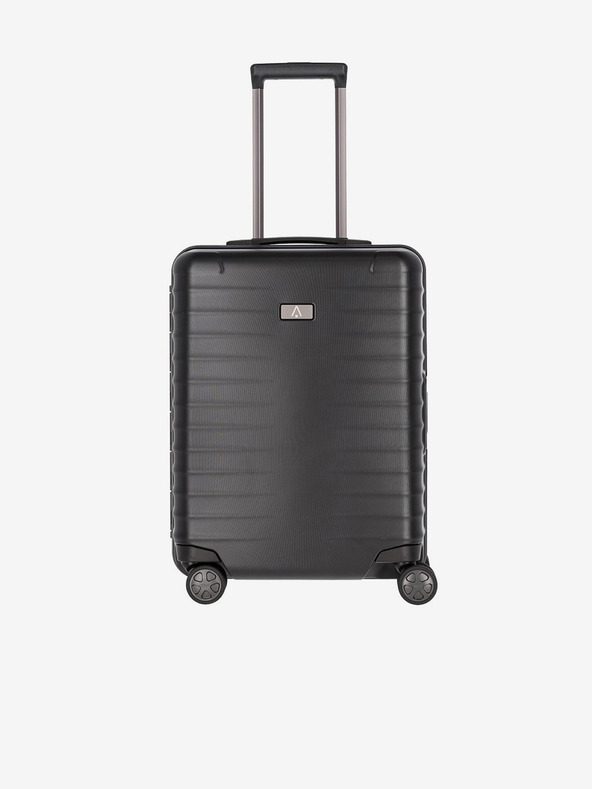 Titan Черен пътнически куфар Titan Litron Frame S