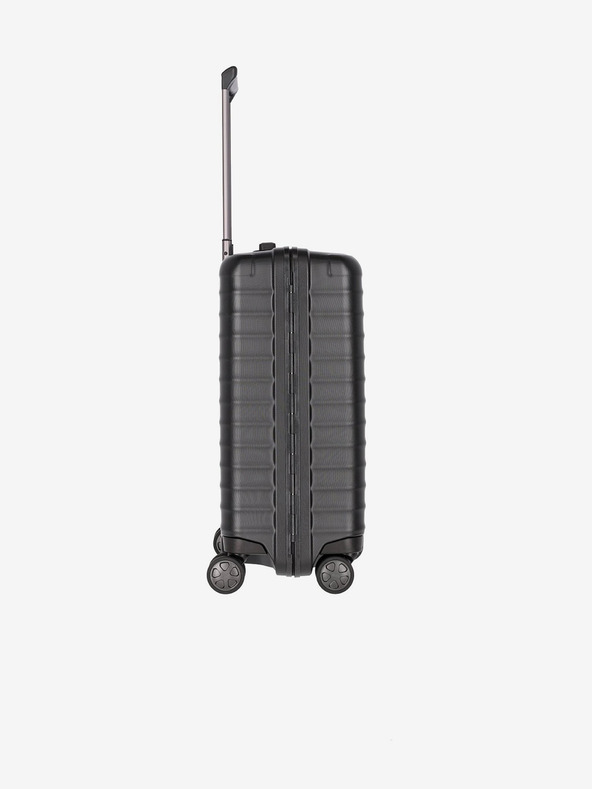 Titan Черен пътнически куфар Titan Litron Frame S