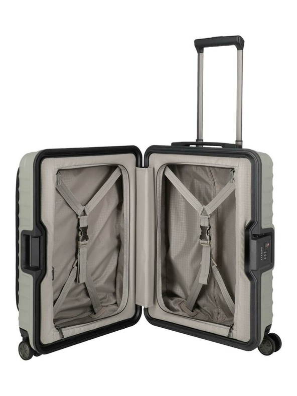 Titan Пътнически калъф Titan Litron Frame S преден джоб Шампанско