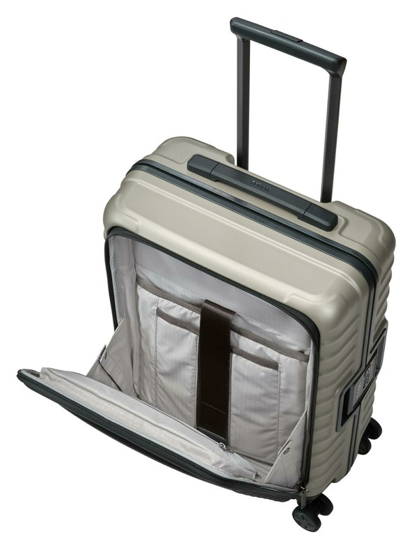 Titan Пътнически калъф Titan Litron Frame S преден джоб Шампанско