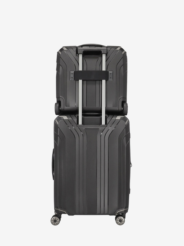 Travelite Черен куфар Travelite Elvaa 2w Business на колелца