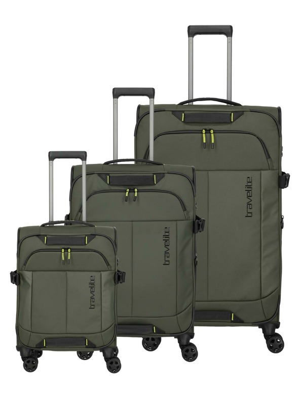 Travelite Комплект пътнически куфарчета Travelite Briize S,M,L Khaki