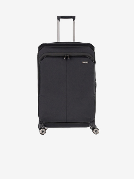 Travelite Черен пътнически куфар Travelite Priima L
