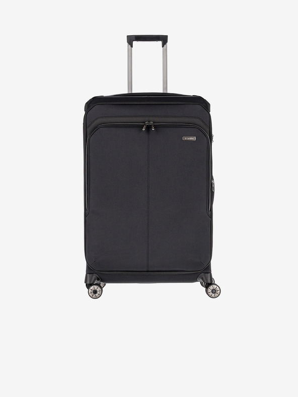 Travelite Черен пътнически куфар Travelite Priima L