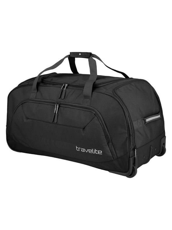 Travelite Пътническа чанта Travelite Kick Off Wheeled Duffle XL Black