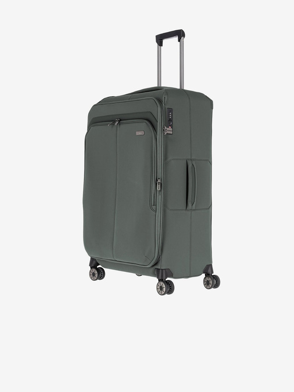 Travelite Зелен пътнически куфар Travelite Priima L