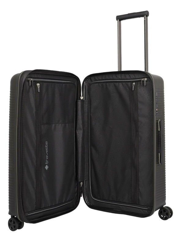 Travelite Пътнически куфар Travelite Roomer Trunk M Black