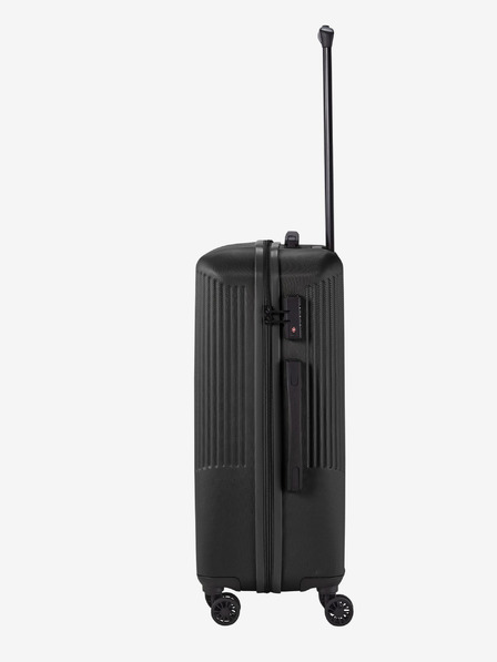 Travelite Черен пътнически куфар Travelite Bali M