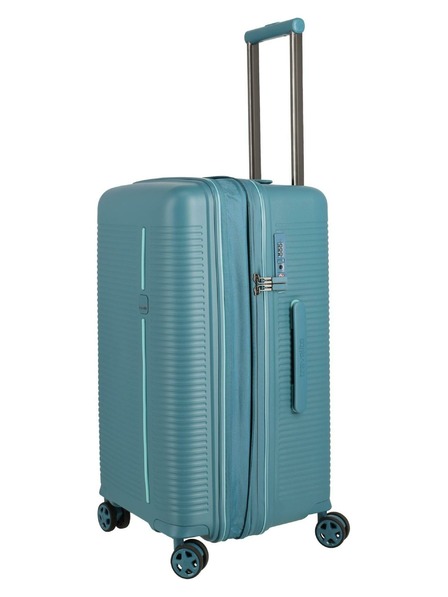 Travelite Пътнически куфар Travelite Roomer Trunk M Aqua