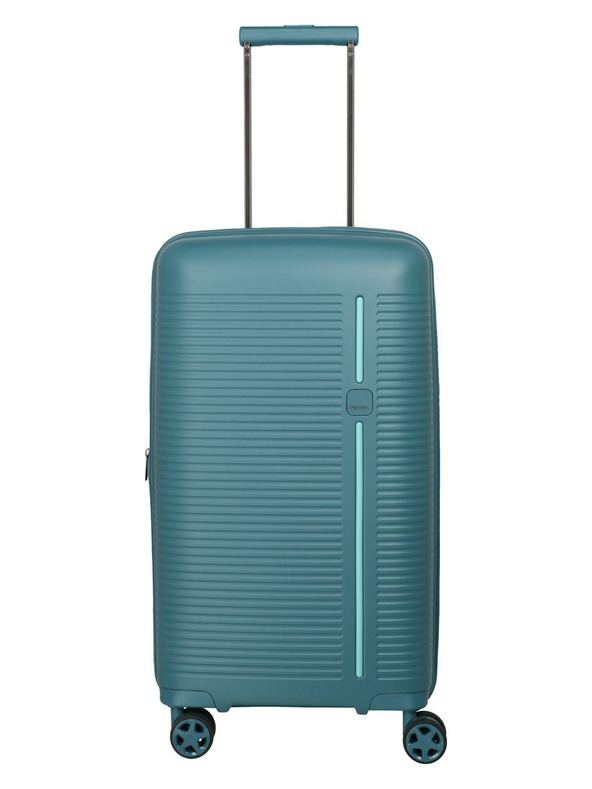 Travelite Пътнически куфар Travelite Roomer Trunk M Aqua