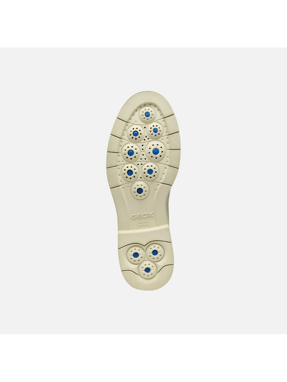 Geox Кремави дамски мокасини Geox Spherica EC1