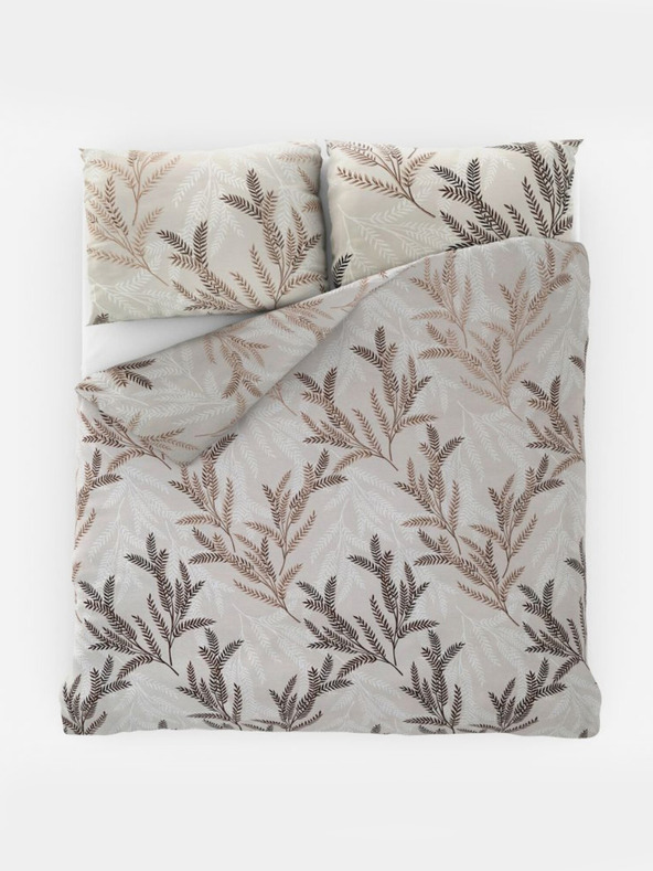 Kvalitex Сатенено френско удължено спално бельо LUXURY COLLECTION 1+2, 240x220, 70x90cm OKSIA