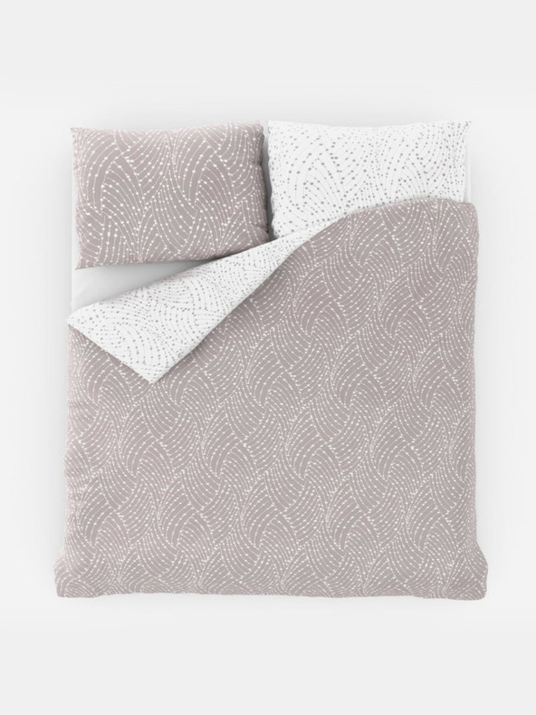 Kvalitex Френско памучно спално бельо NORDIC COLLECTION 200x200, 70x90cm ASTRA