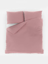 Kvalitex Френско муселиново спално бельо 240x220, 70x90cm розово Kvalitex