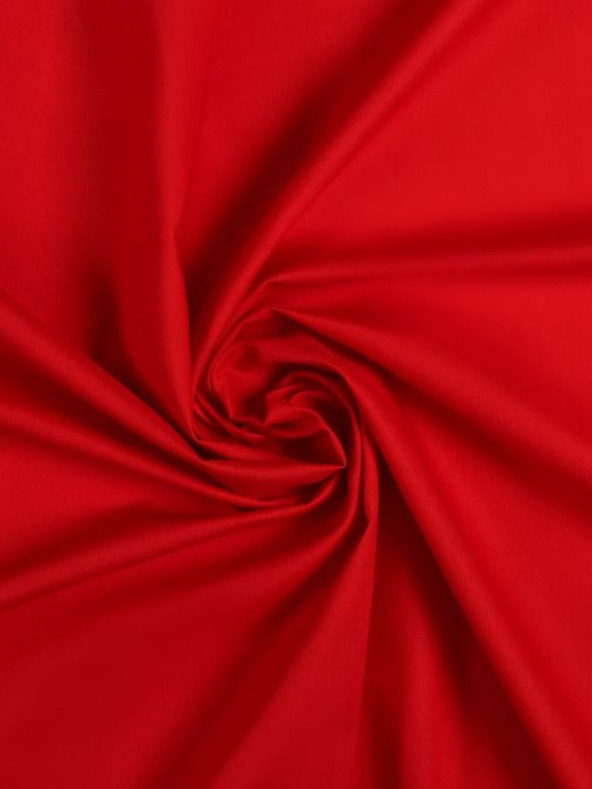 Kvalitex Памучен чаршаф 150x230cm червен Kvalitex