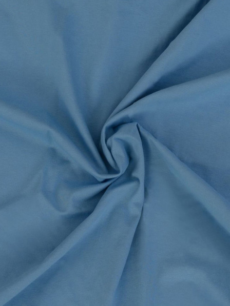 Kvalitex Чаршаф от жарсе с ликра 160x200cm светлосин Kvalitex