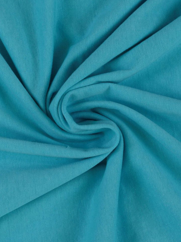 Kvalitex Еднолицев чаршаф 120x200cm тюркоазен Kvalitex