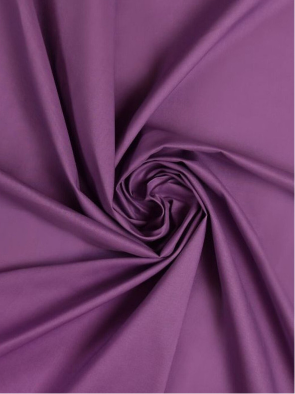 Kvalitex Памучен чаршаф 90x200cm лилав Kvalitex