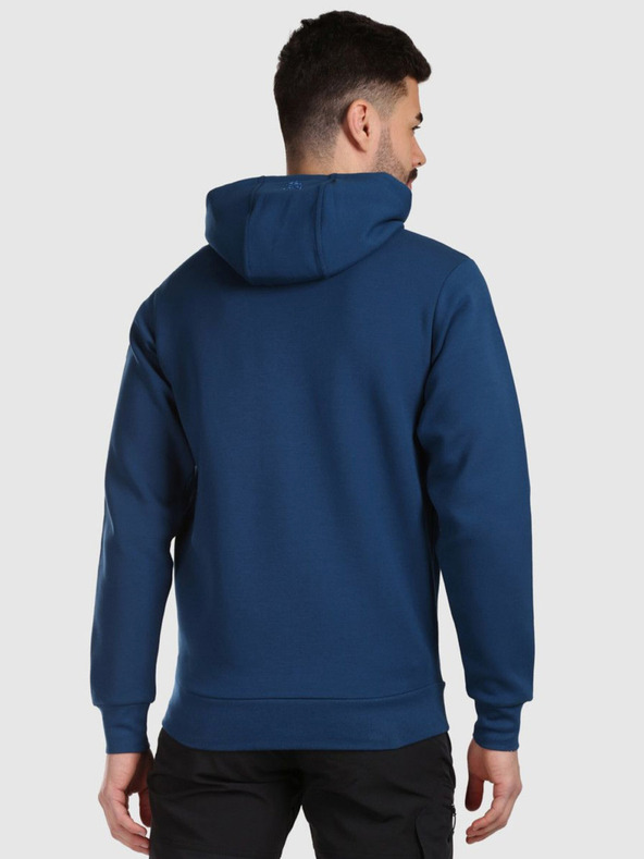 Kilpi Мъжка памучна качулка Kilpi AVILA-M Тъмно синьо