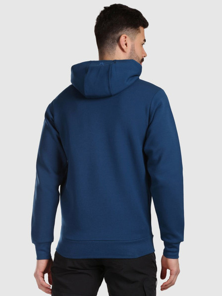 Kilpi Мъжка памучна качулка Kilpi AVILA-M Тъмно синьо