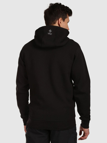 Kilpi Мъжка памучна качулка Kilpi AVILA-M Черно
