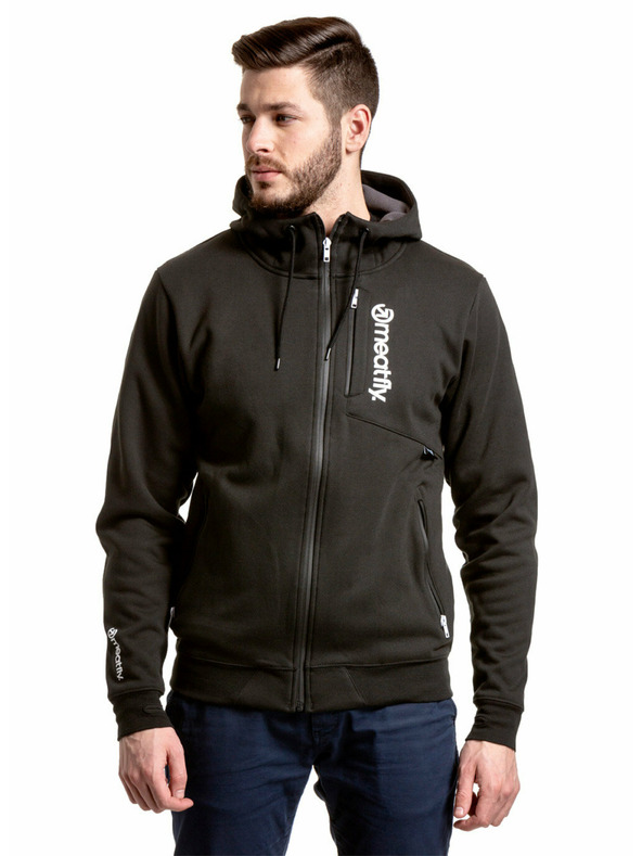 Meatfly Meatfly мъжки технически суитшърт Lightyear Black | Черна | Размер