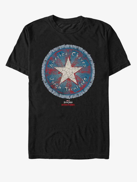 ZOOT.Fan Черна унисекс тениска Marvel Game Over