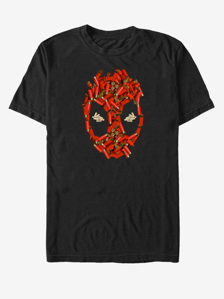 ZOOT.Fan Черна унисекс тениска Marvel Черупкови калъфи