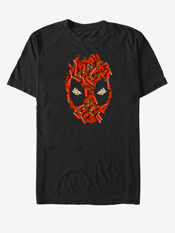 ZOOT.Fan Черна унисекс тениска Marvel Черупкови калъфи