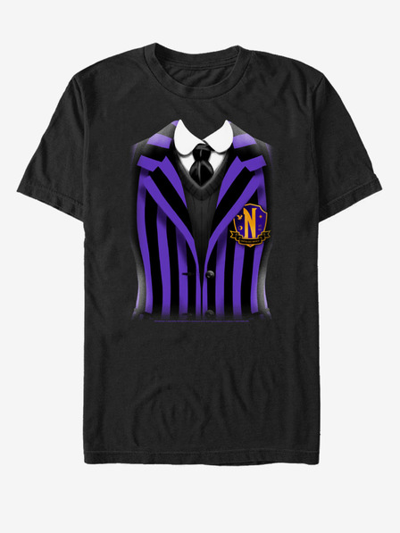 ZOOT.Fan Черна унисекс тениска MGM Nevermore Uniform