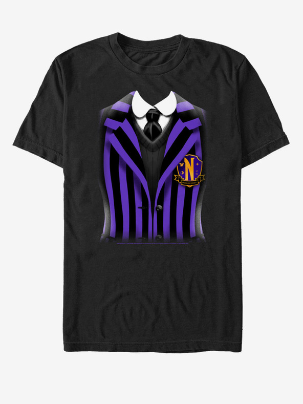 ZOOT.Fan Черна унисекс тениска MGM Nevermore Uniform