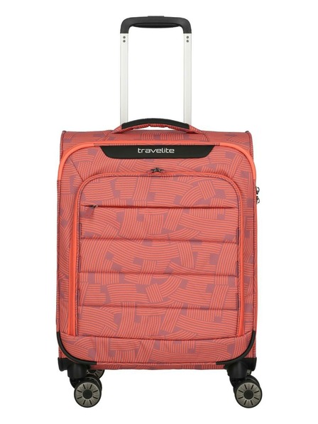 Travelite Пътен куфар Travelite Skaii 4w S Print Peach