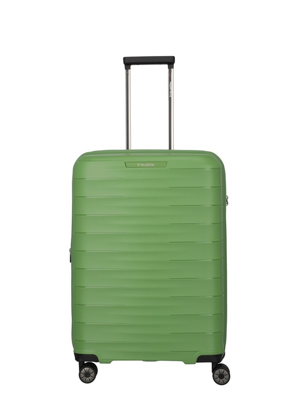 Travelite Travelite Mooby M Зелен пътнически куфар