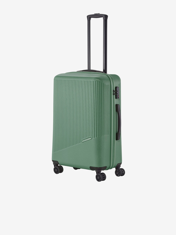 Travelite Комплект от три куфара за пътуване Travelite Bali S,M,L Green