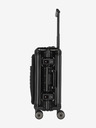 Travelite Черен куфар Travelite Next 4w S Преден джоб