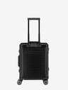 Travelite Черен куфар Travelite Next 4w S Преден джоб