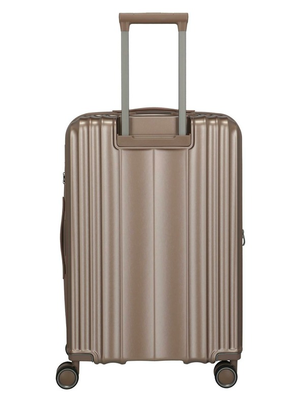 Travelite Пътен куфар Travelite Paros 4w M Cappuccino