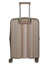 Travelite Пътен куфар Travelite Paros 4w M Cappuccino