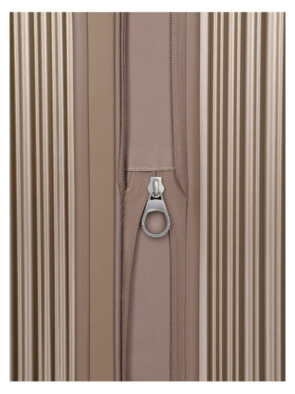 Travelite Пътен куфар Travelite Paros 4w M Cappuccino