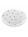 Casa de Engel Керамична чиния, бяла с черни точки, 12/24
