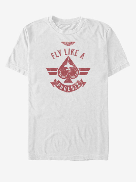 ZOOT.Fan Бяла унисекс тениска Paramount Пик Феникс