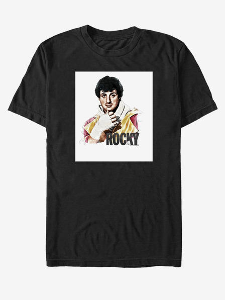 ZOOT.Fan Черна унисекс тениска ZOOT.Fan Rocky Pose