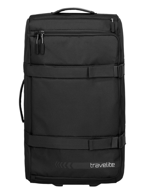 Travelite Пътна чанта Travelite Kick Off Wheeled Duffle L Black