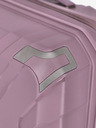 Travelite Розов дамски куфар Travelite Elvaa 4w L Rosé