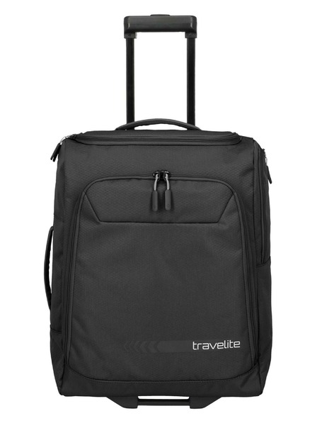 Travelite Пътна чанта Travelite Kick Off Wheeled Duffle S Black